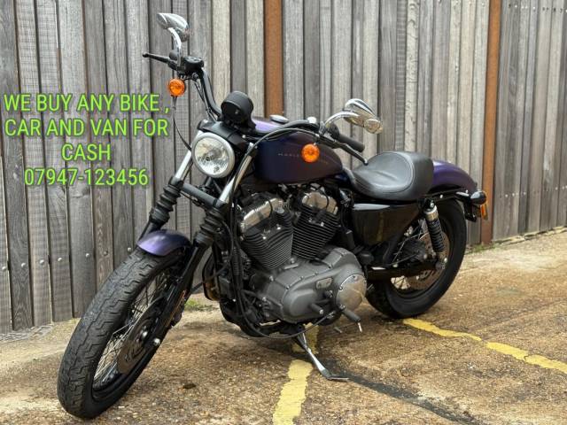 Harley-Davidson Sportster Nightster XL 1200 Nightster Vivid Black (08MY) Petrol Black