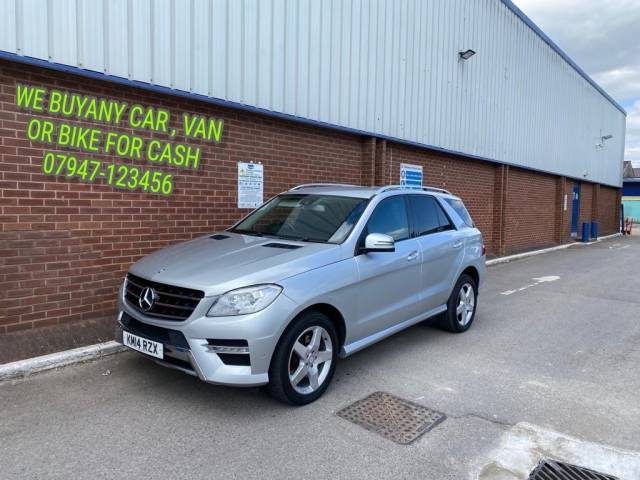 Mercedes-Benz M Class 3.0 ML350 CDi BlueTEC AMG Sport 5dr Auto**ULEZ COMPLIANT** ESTATE Diesel Silver