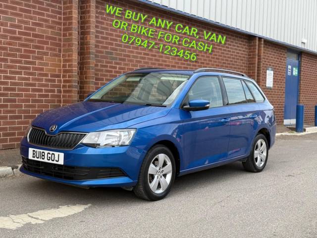 Skoda Fabia 1.0 TSI SE 5dr Euro 6 (s/s) ESTATE Petrol Blue