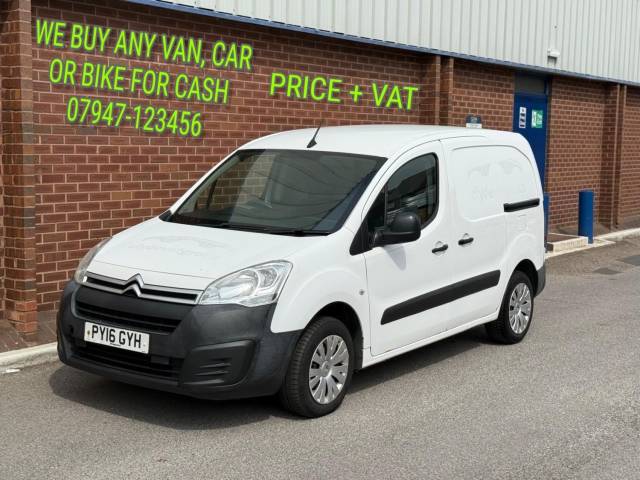 Citroen Berlingo 1.6 HDi 625Kg Enterprise PANEL VAN Diesel White