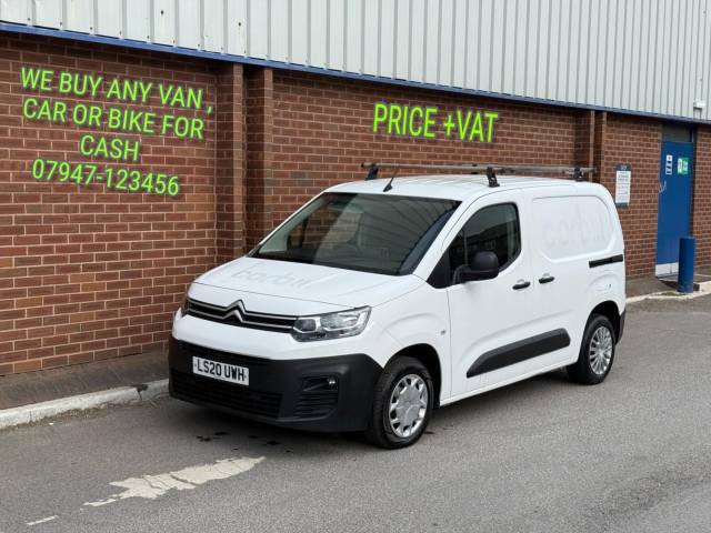 Citroen Berlingo 1.5 BlueHDi 650Kg Enterprise 75ps [Start stop] PANEL VAN Diesel White