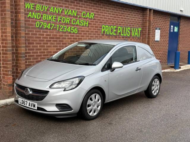 Vauxhall Corsa 1.3 CDTi 16V 95ps ecoFLEX Van [Start/Stop] CAR DERIVED VAN Diesel Silver
