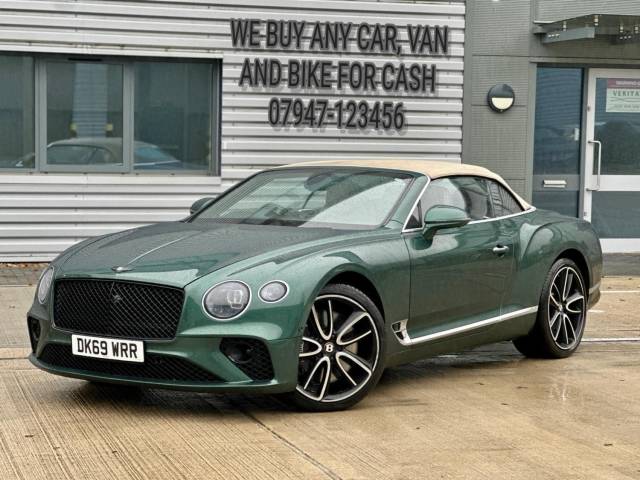 Bentley Continental 6.0 W12 2dr Auto CONVERTIBLE Petrol Green