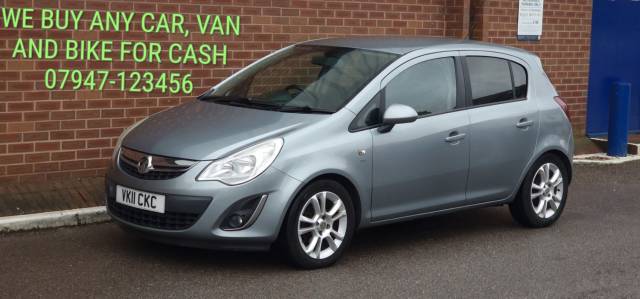 Vauxhall Corsa 1.4 SXi 5dr Auto [AC] HATCHBACK Petrol Silver