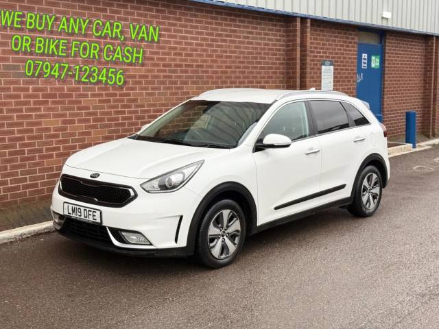 Kia Niro 1.6 GDi Hybrid 2 5dr DCT ESTATE Hybrid White