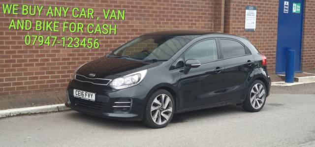 Kia Rio 1.4 3 5dr Auto HATCHBACK Petrol Black