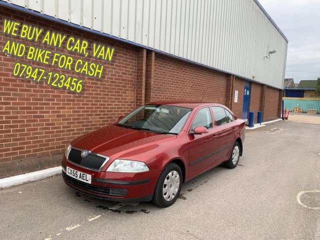 Skoda Octavia 1.9 TDI PD Ambiente 5dr DSG HATCHBACK Diesel Red