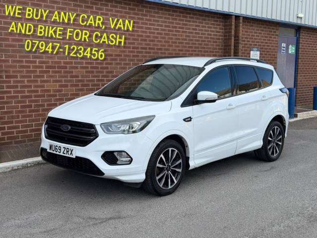 Ford Kuga 1.5 EcoBoost ST-Line 5dr Auto 2WD HATCHBACK Petrol White