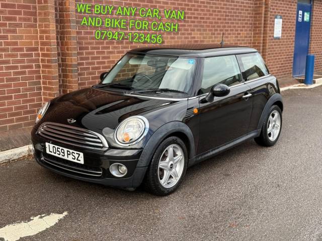 Mini Hatch 1.4 One 3dr Auto HATCHBACK Petrol Black