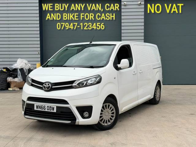Toyota Proace 1.6D 115 Comfort Van PANEL VAN Diesel White