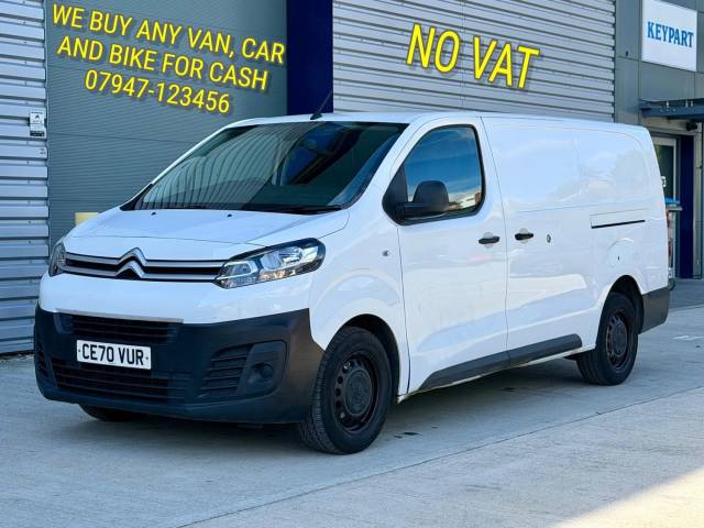 Citroen Dispatch 1200 1.5 BlueHDi 100 Van Enterprise LWB PANEL VAN Diesel White