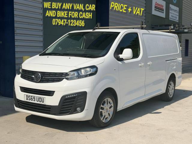Vauxhall Vivaro 2900 1.5d 100PS Sportive L2 H1 Van LWB PANEL VAN Diesel White