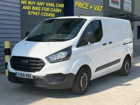 FORD TRANSIT CUSTOM at Kars Ltd Chesham
