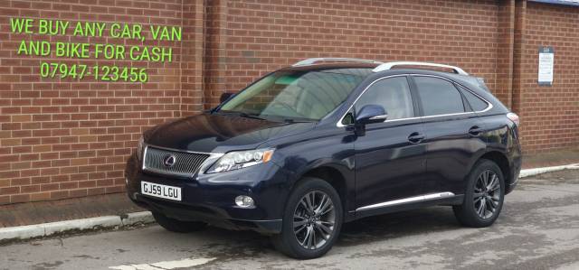 Lexus RX 450h 3.5 SE-L 5dr CVT Auto ESTATE Hybrid Blue