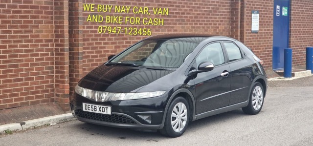 Honda Civic 1.4 i-Dsi SE 5dr HATCHBACK Petrol Black