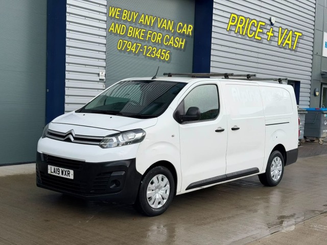Citroen Dispatch 1400 2.0 BlueHDi 120 Van Enterprise LWB PANEL VAN Diesel White